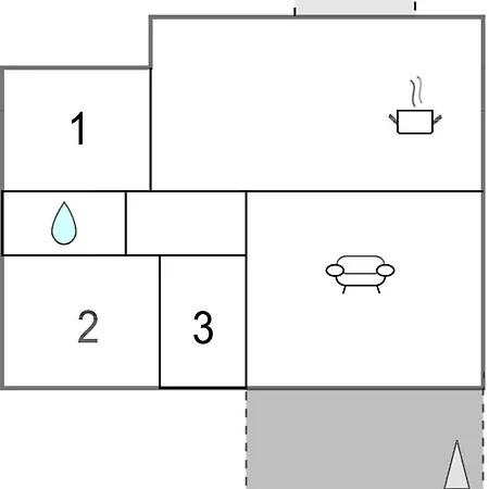 Σπίτι διακοπών 3 Bedroom Awesome In Grsted
